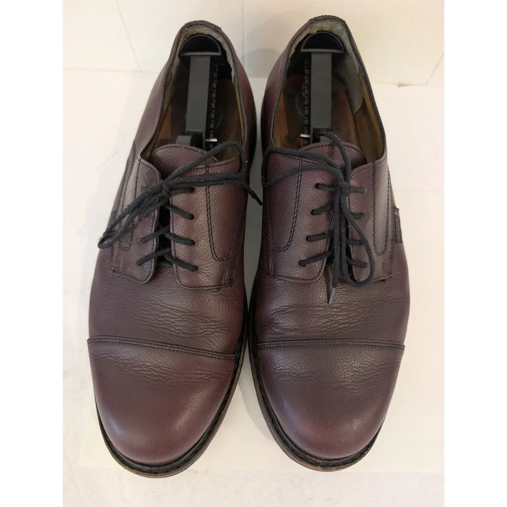 Mephisto Melchior Leather Cap Toe Oxford Dress Shoes Dark Brown Men's Size 10.5